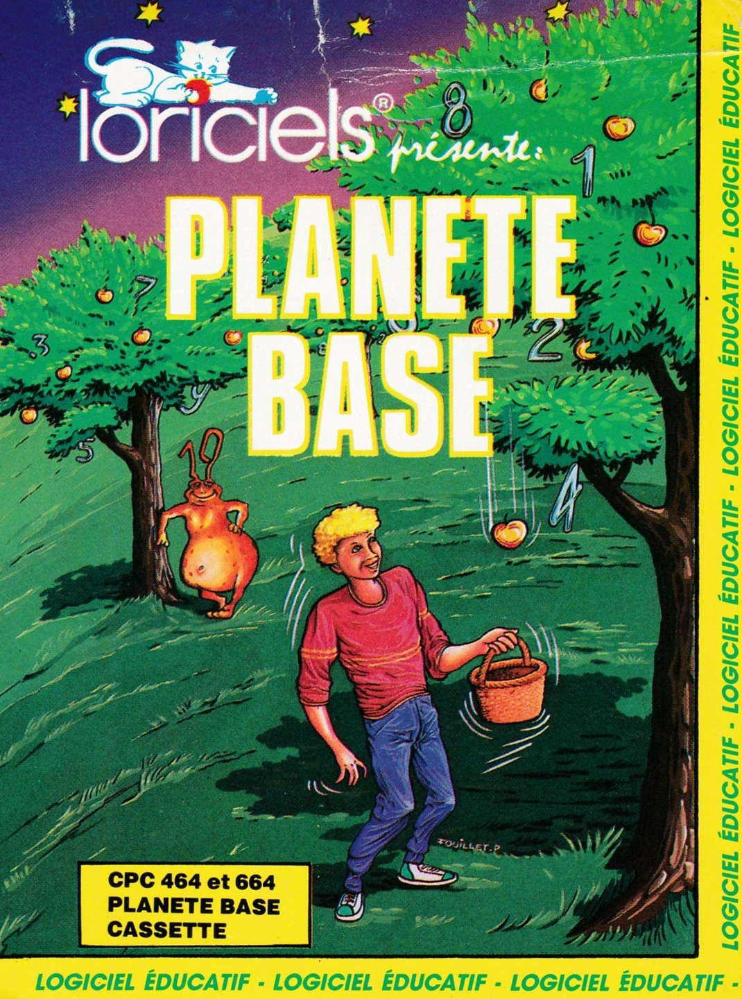 cover of the Amstrad CPC game Planete Base  by GameBase CPC