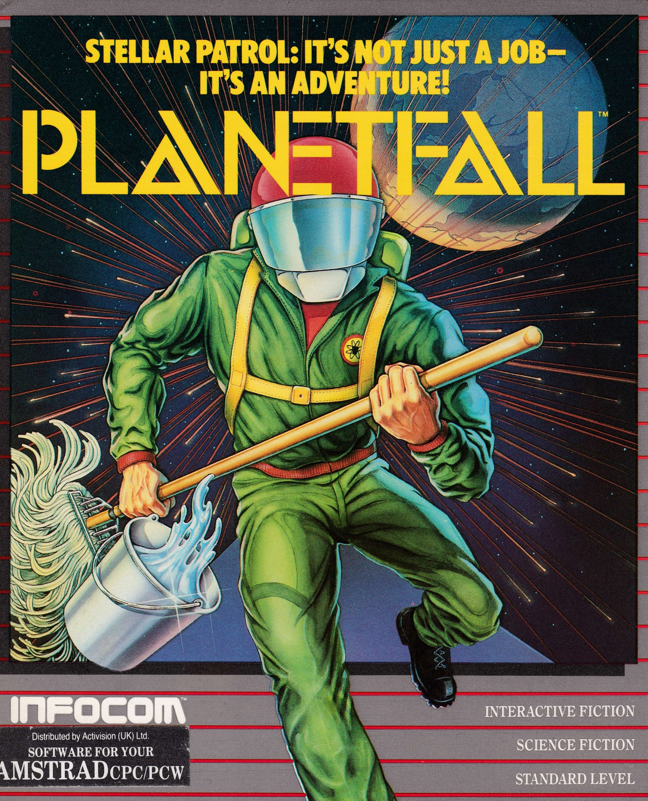 cover of the Amstrad CPC game Planetfall  by GameBase CPC