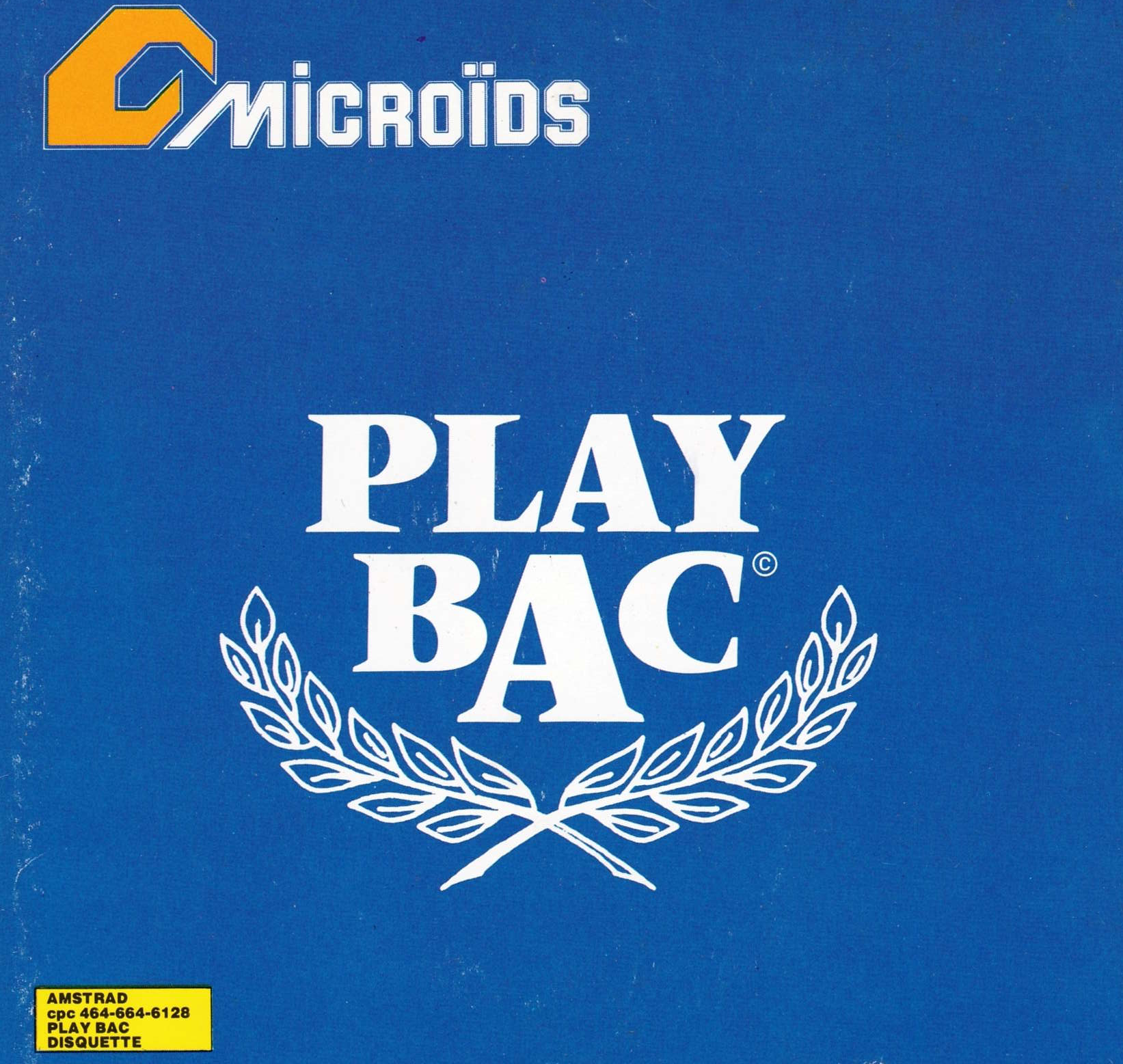 cover of the Amstrad CPC game Play Bac  by GameBase CPC