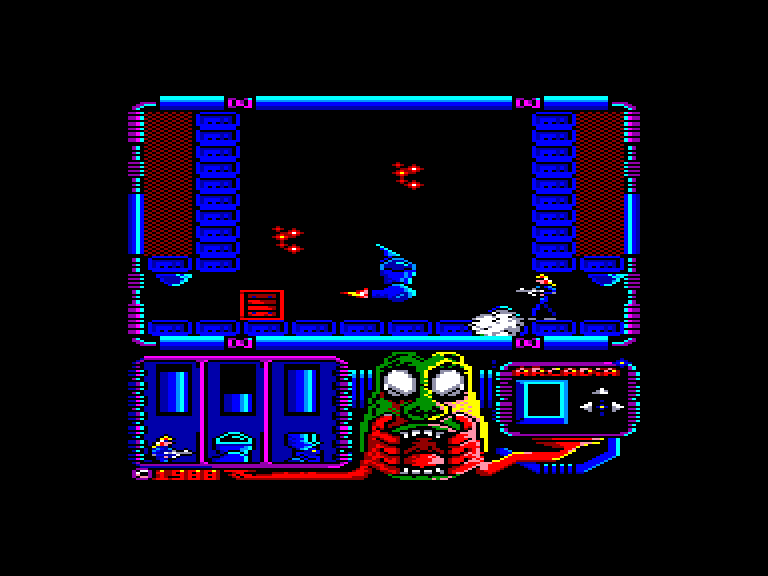 screenshot of the Amstrad CPC game Poder Oscuro (el) by GameBase CPC