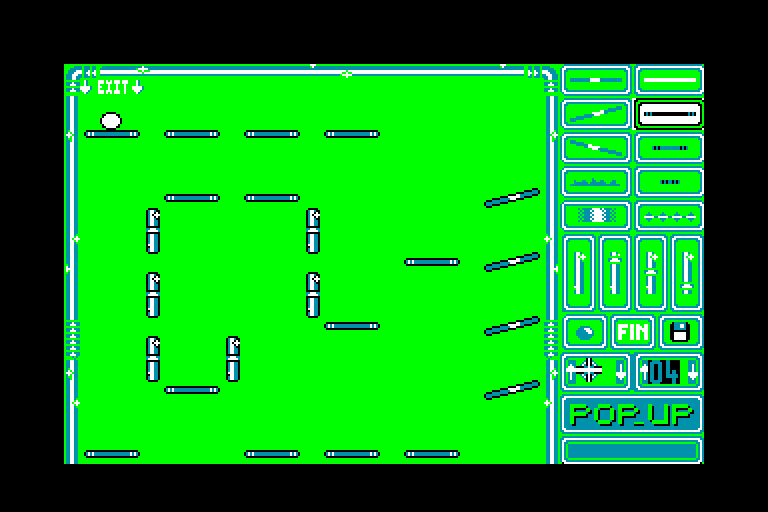 screenshot of the Amstrad CPC game Pop-Up by GameBase CPC