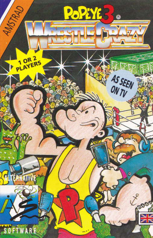 cover of the Amstrad CPC game Popeye 3 - Wrestle Crazy  by GameBase CPC