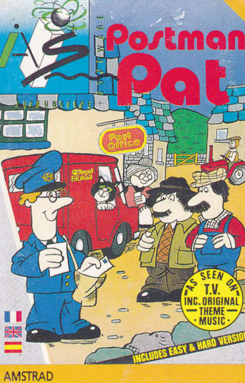 cover of the Amstrad CPC game Postman Pat  by GameBase CPC
