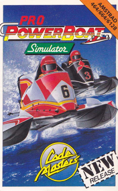 cover of the Amstrad CPC game Power Boat Simulator  by GameBase CPC