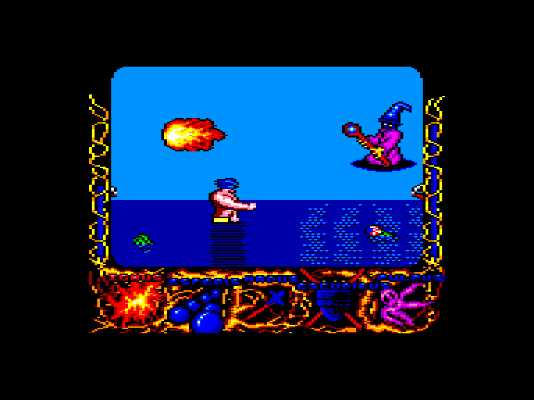 screenshot of the Amstrad CPC game Power Magic by GameBase CPC