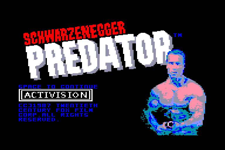 screenshot of the Amstrad CPC game Predator by GameBase CPC