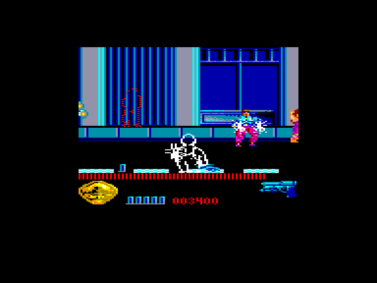 screenshot of the Amstrad CPC game Predator 2 by GameBase CPC