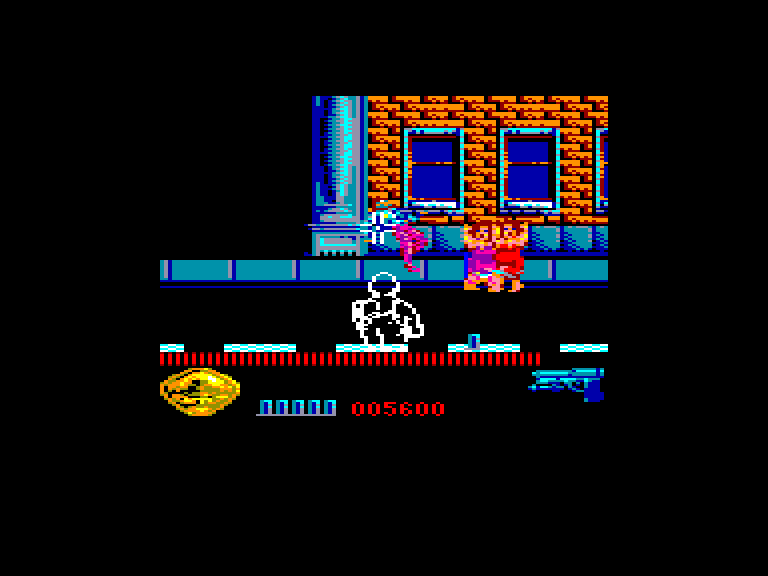 screenshot of the Amstrad CPC game Predator 2 by GameBase CPC