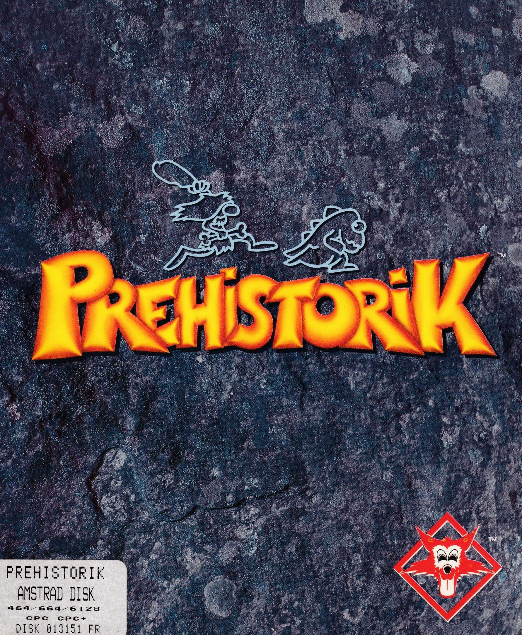 cover of the Amstrad CPC game Prehistorik  by GameBase CPC