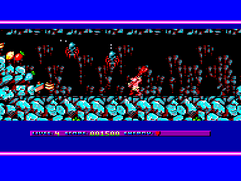 screenshot of the Amstrad CPC game Prehistorik II by GameBase CPC