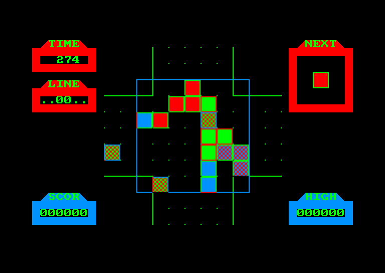 screenshot du jeu Amstrad CPC Preuve par 5