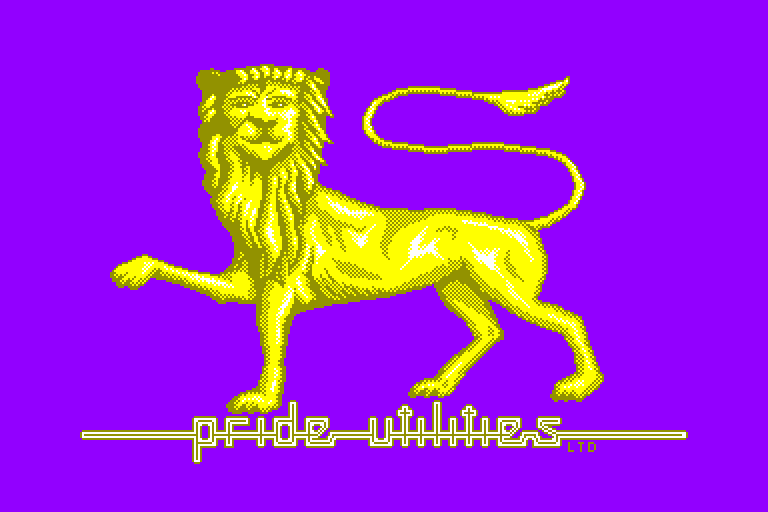 screenshot of the Amstrad CPC game Pride Picture Show (the) by GameBase CPC