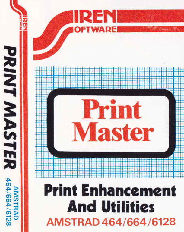 cover of the Amstrad CPC game Print Master  by GameBase CPC