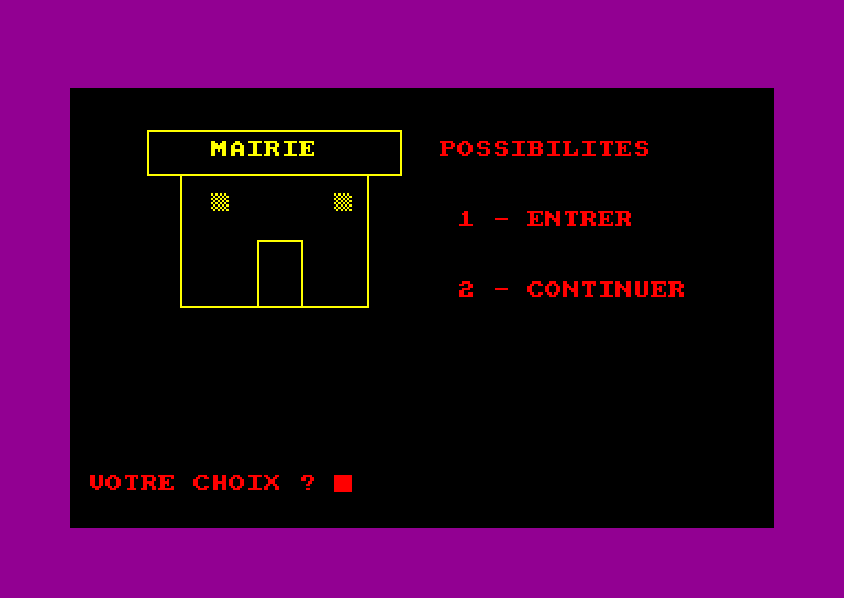 screenshot of the Amstrad CPC game Prisonnier (le) by GameBase CPC