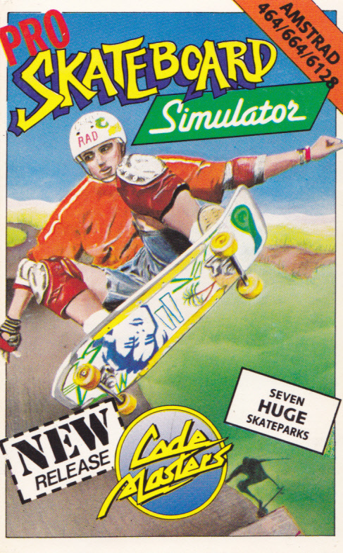 cover of the Amstrad CPC game Pro Skateboard Simulator  by GameBase CPC