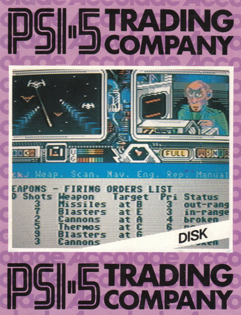 cover of the Amstrad CPC game Psi-5 Trading Company  by GameBase CPC