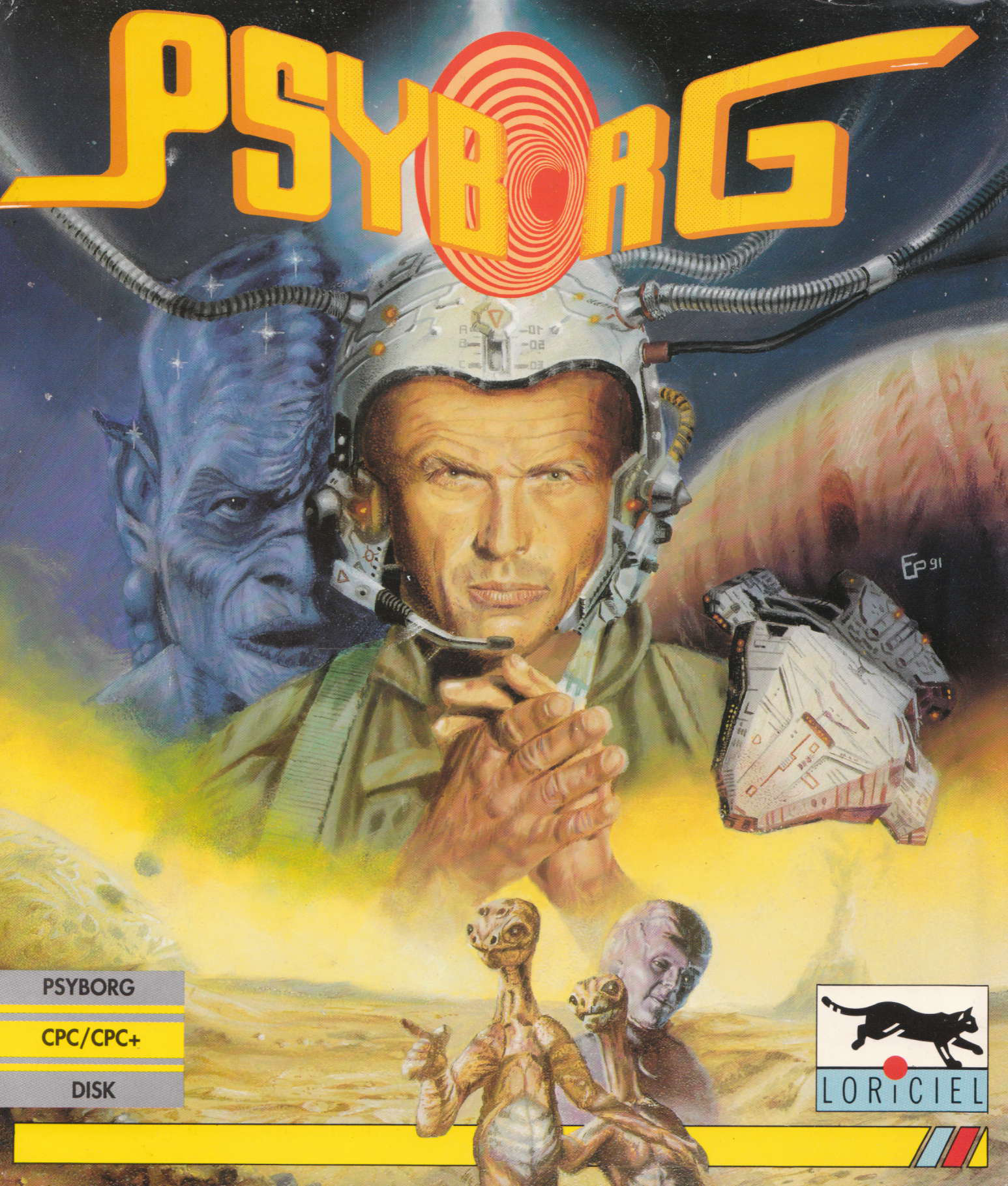 cover of the Amstrad CPC game Psyborg  by GameBase CPC