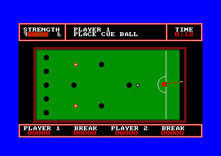 screenshot of the Amstrad CPC game Pub games by GameBase CPC