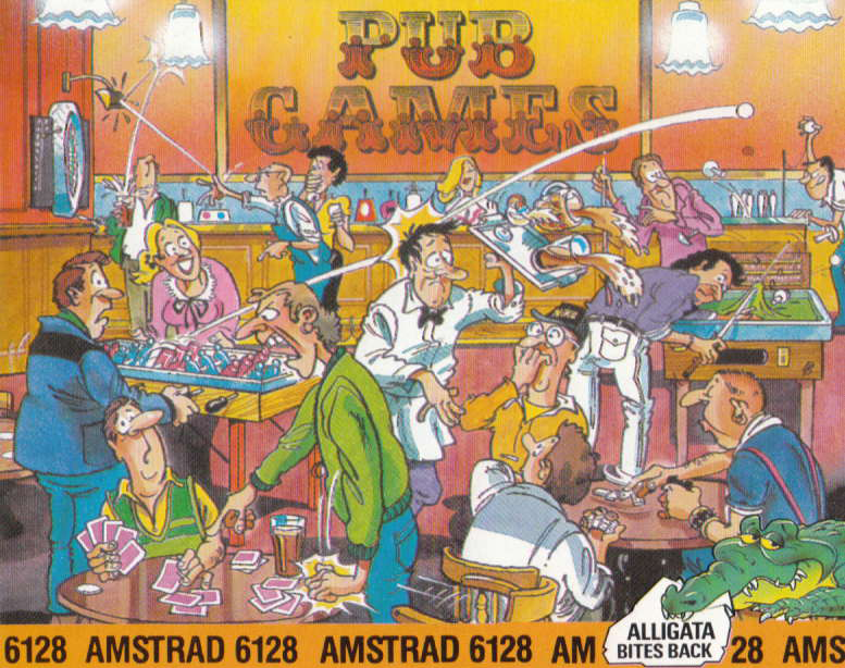 cover of the Amstrad CPC game Pub Games  by GameBase CPC