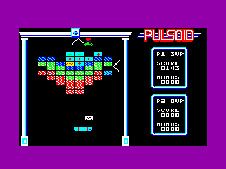 screenshot of the Amstrad CPC game Pulsoids by GameBase CPC