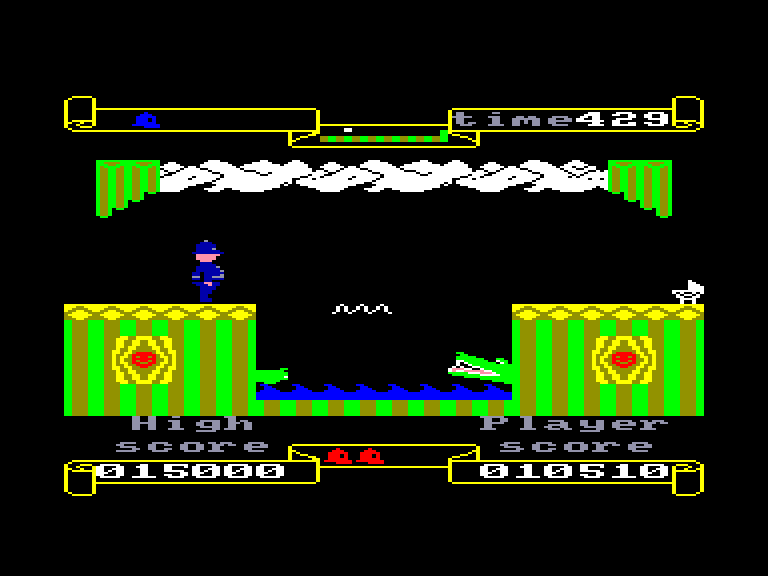 screenshot of the Amstrad CPC game Punchy by GameBase CPC
