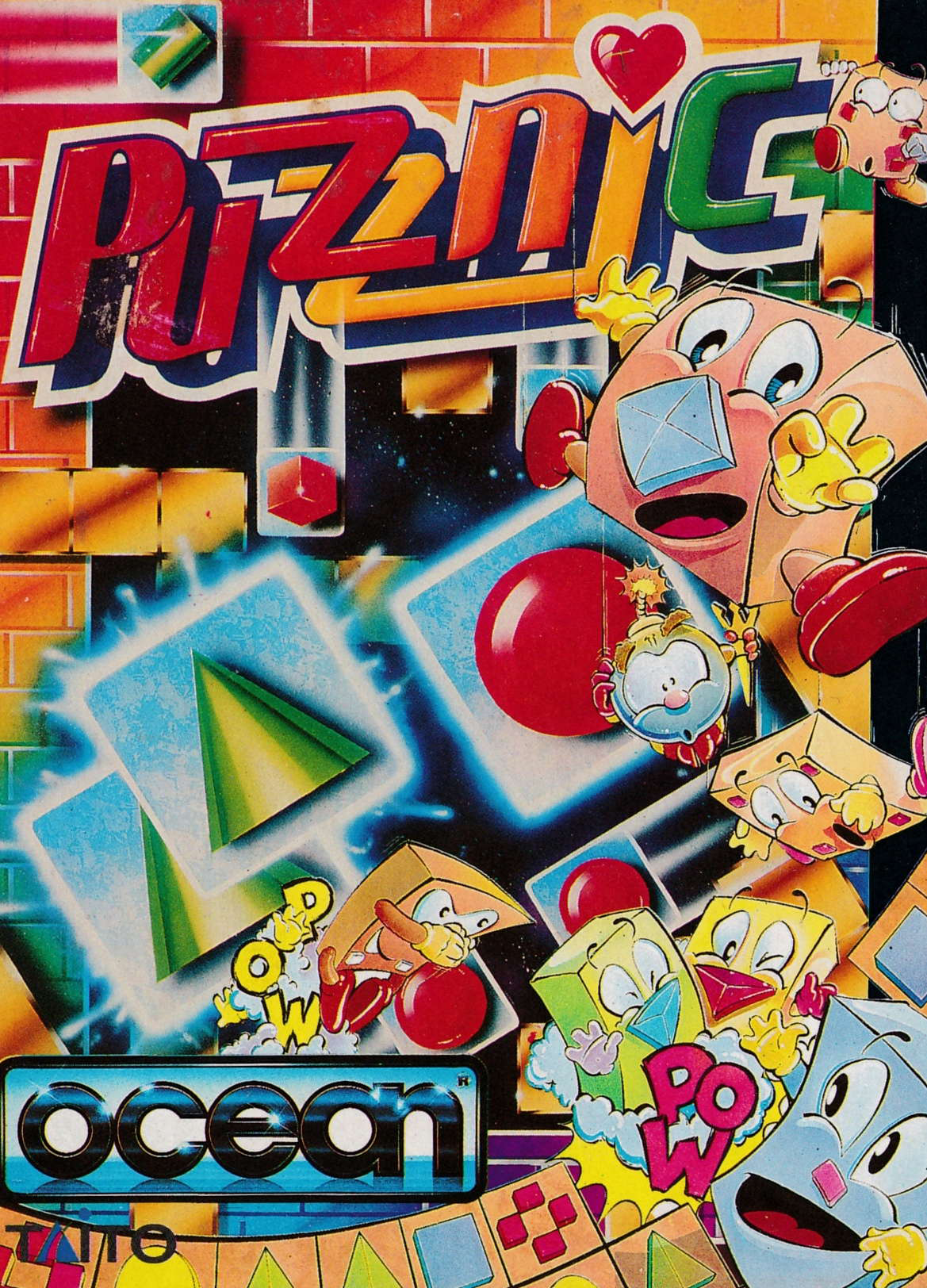 cover of the Amstrad CPC game Puzznic  by GameBase CPC