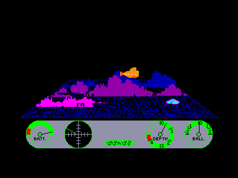 screenshot of the Amstrad CPC game Pyramides d'Atlantys (les) by GameBase CPC