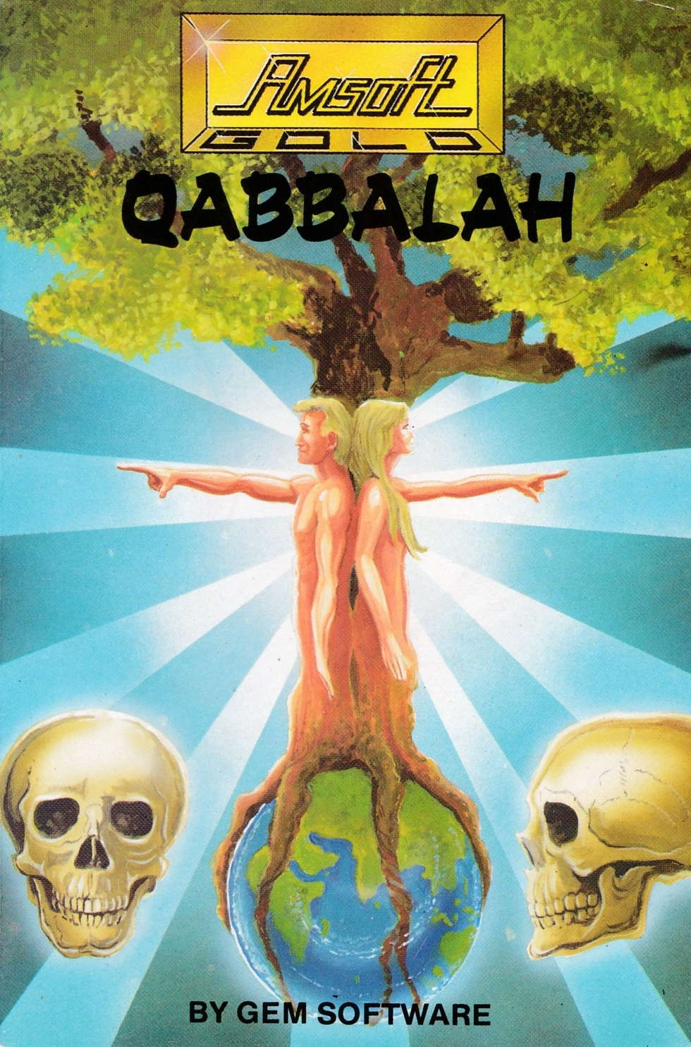 screenshot of the Amstrad CPC game Qabbalah by GameBase CPC