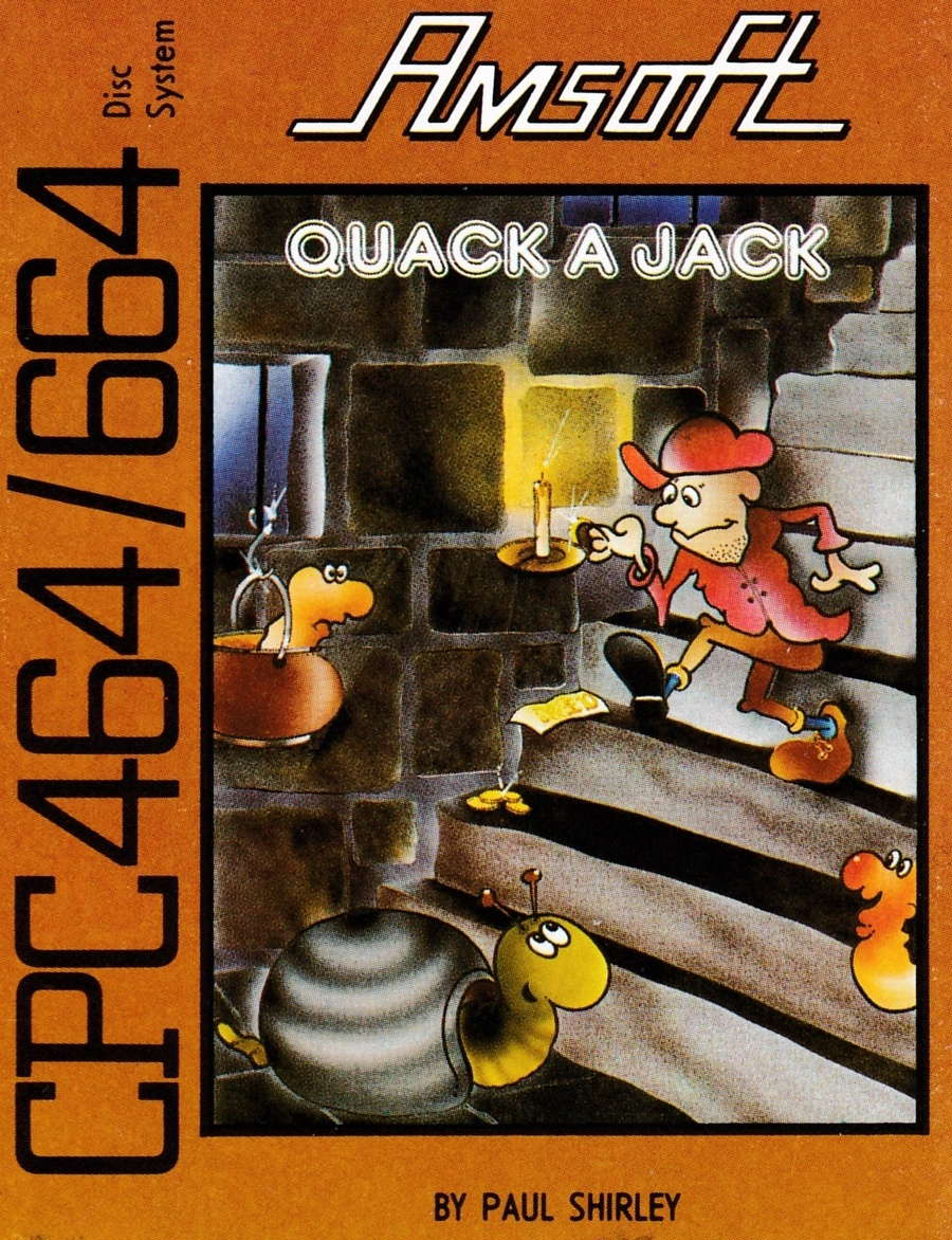 screenshot of the Amstrad CPC game Quack a jack by GameBase CPC