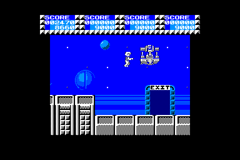 screenshot of the Amstrad CPC game Quartet by GameBase CPC