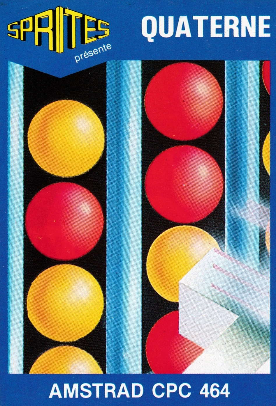 screenshot of the Amstrad CPC game Quaterne by GameBase CPC
