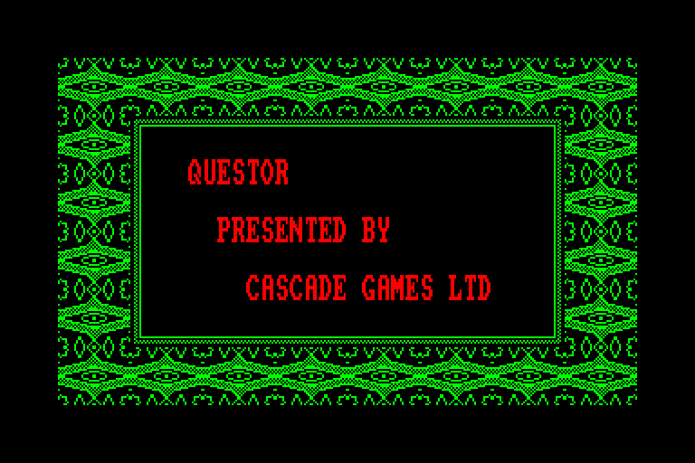 screenshot of the Amstrad CPC game Questor by GameBase CPC