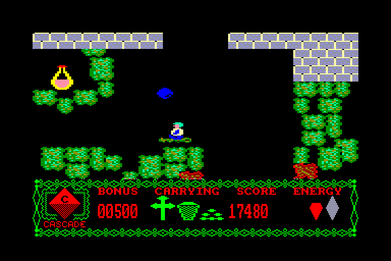 screenshot of the Amstrad CPC game Questor by GameBase CPC