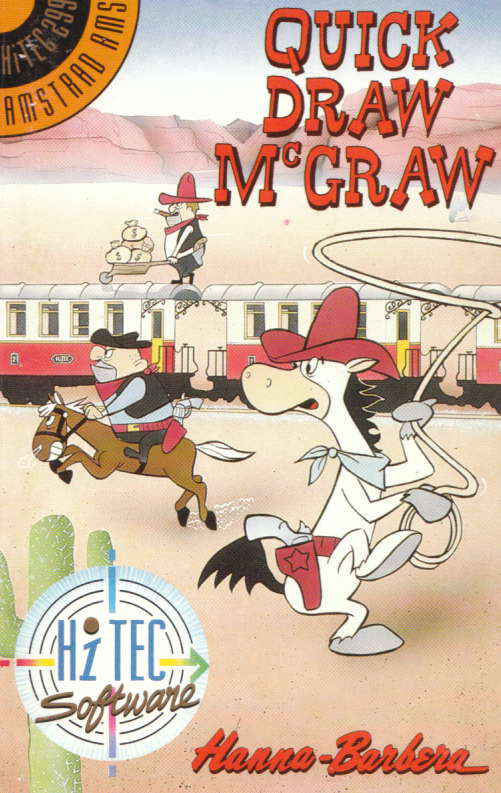 screenshot of the Amstrad CPC game Quick draw mcgraw by GameBase CPC