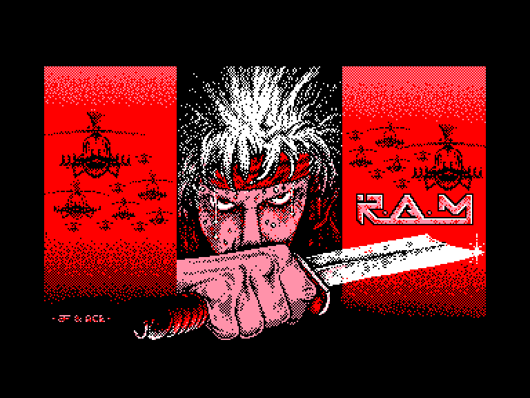 screenshot of the Amstrad CPC game Ram by GameBase CPC