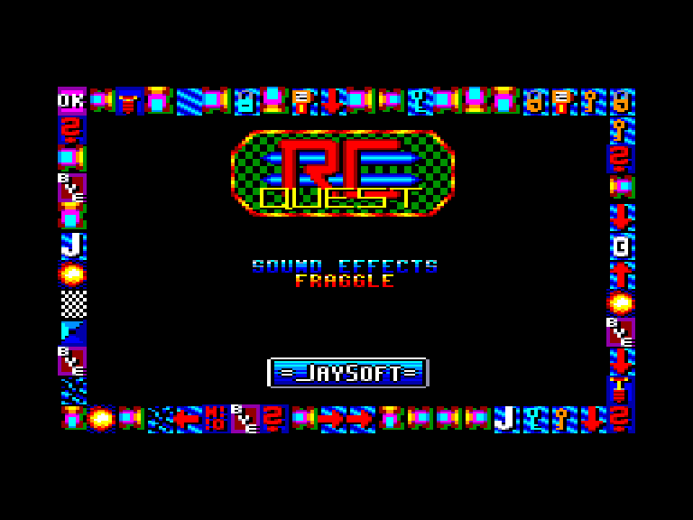 screenshot of the Amstrad CPC game Rc quest by GameBase CPC