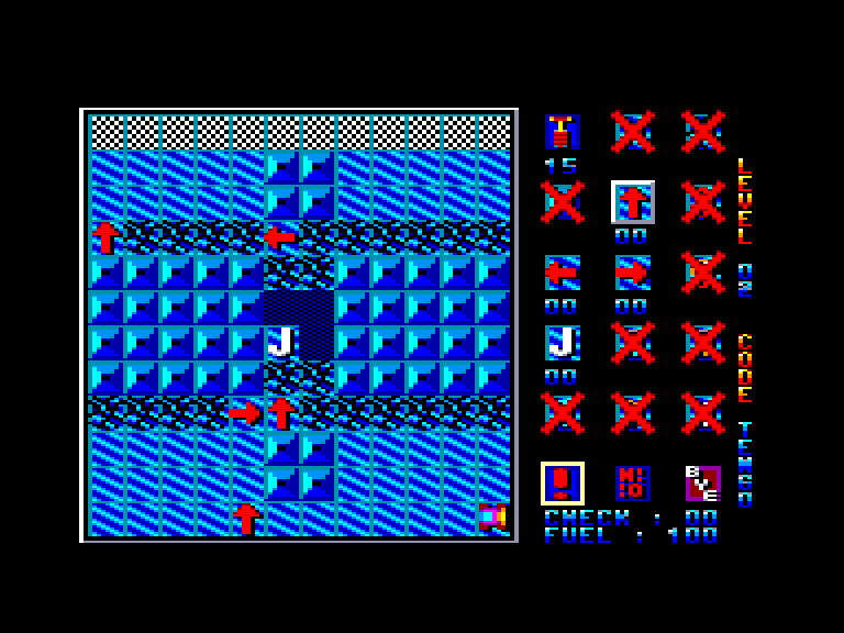 screenshot of the Amstrad CPC game Rc quest by GameBase CPC