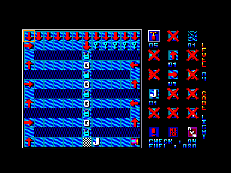 screenshot of the Amstrad CPC game Rc quest by GameBase CPC