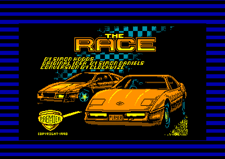 screenshot of the Amstrad CPC game Race (the) by GameBase CPC