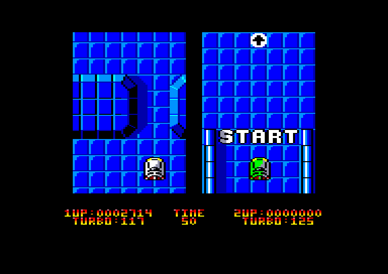 screenshot of the Amstrad CPC game Race (the) by GameBase CPC