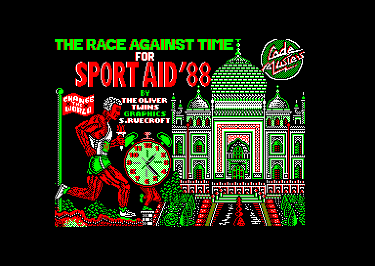 screenshot of the Amstrad CPC game Race Against Time (the) by GameBase CPC