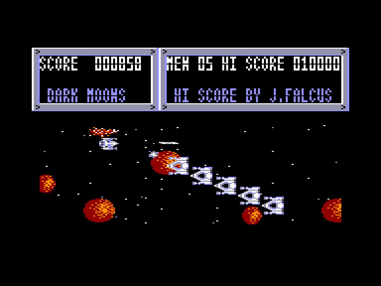 screenshot of the Amstrad CPC game Radius by GameBase CPC