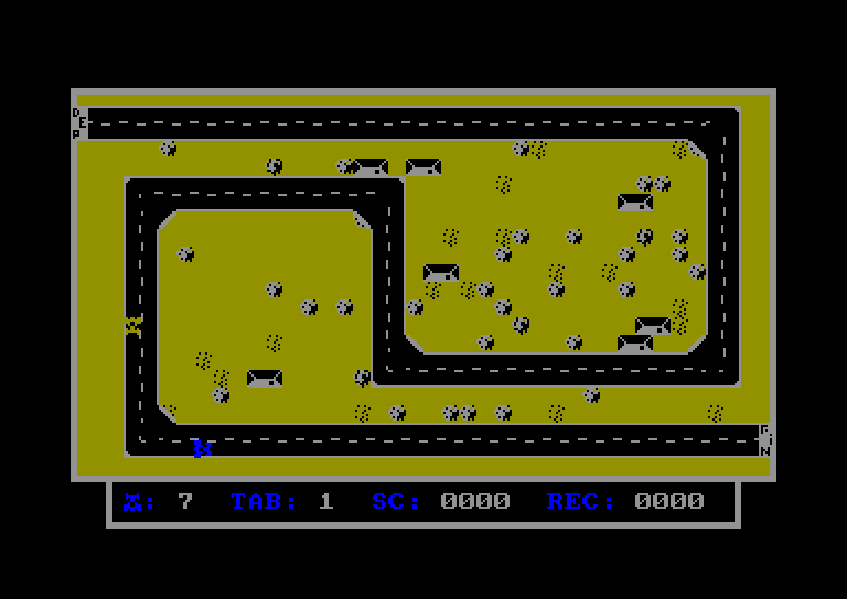 screenshot of the Amstrad CPC game Rally 22 by GameBase CPC