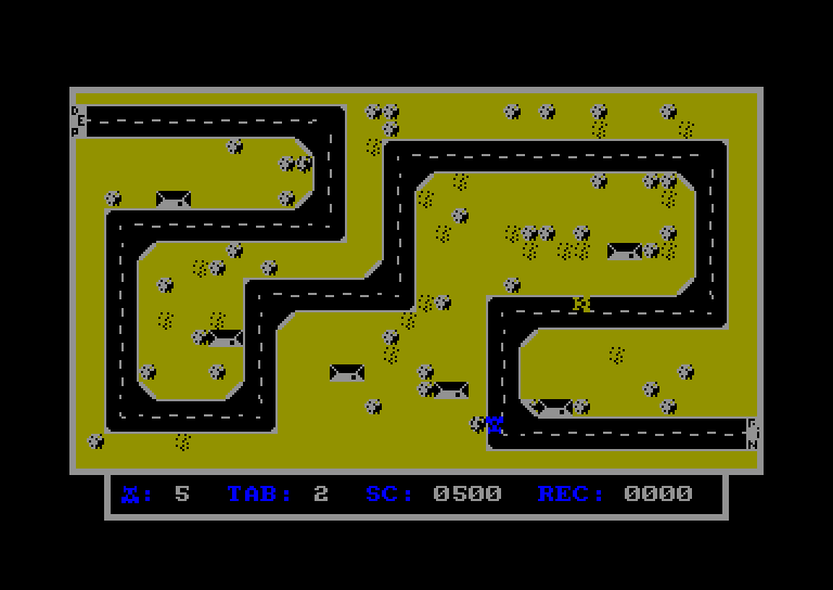 screenshot of the Amstrad CPC game Rally 22 by GameBase CPC