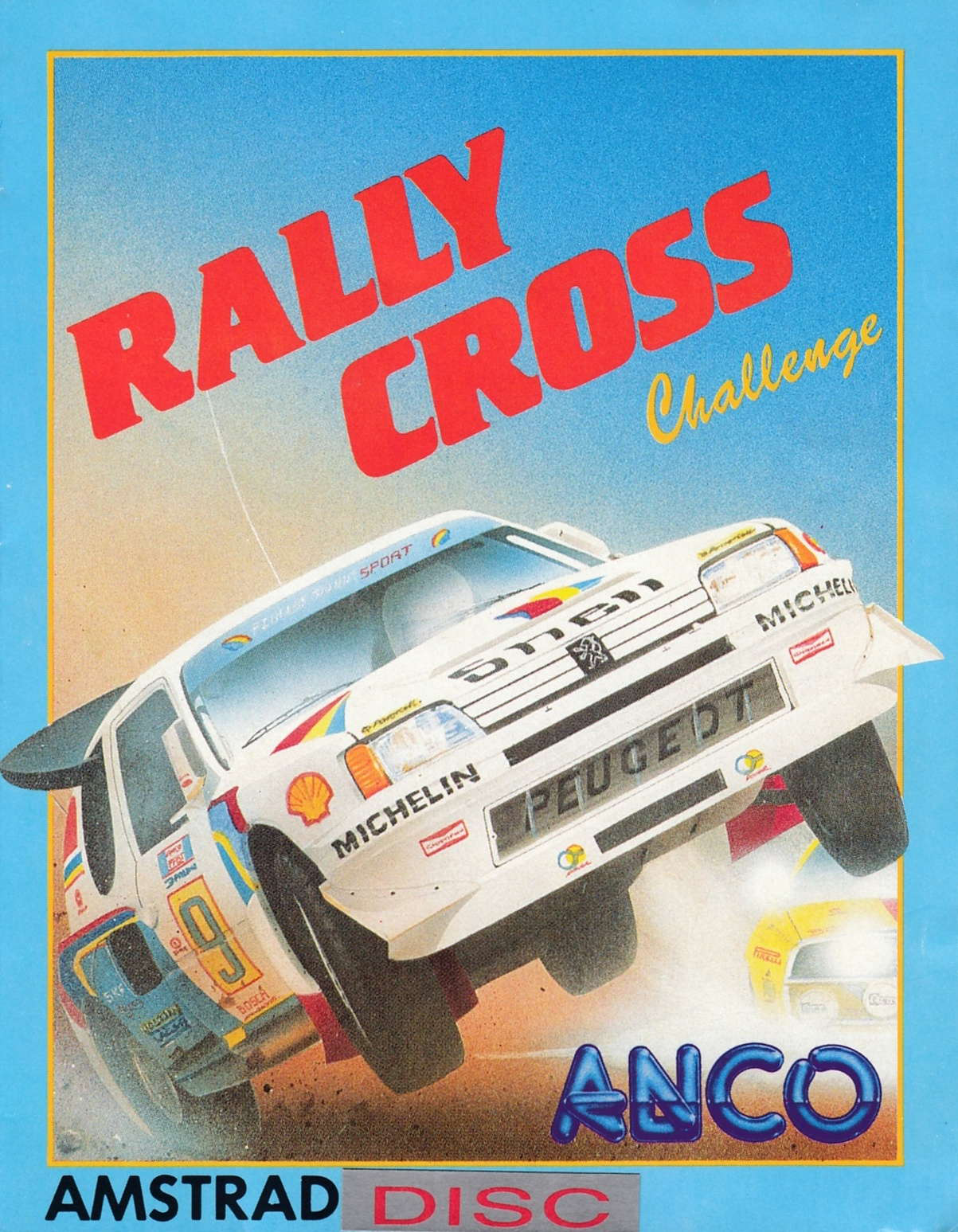 screenshot of the Amstrad CPC game Rally Cross by GameBase CPC