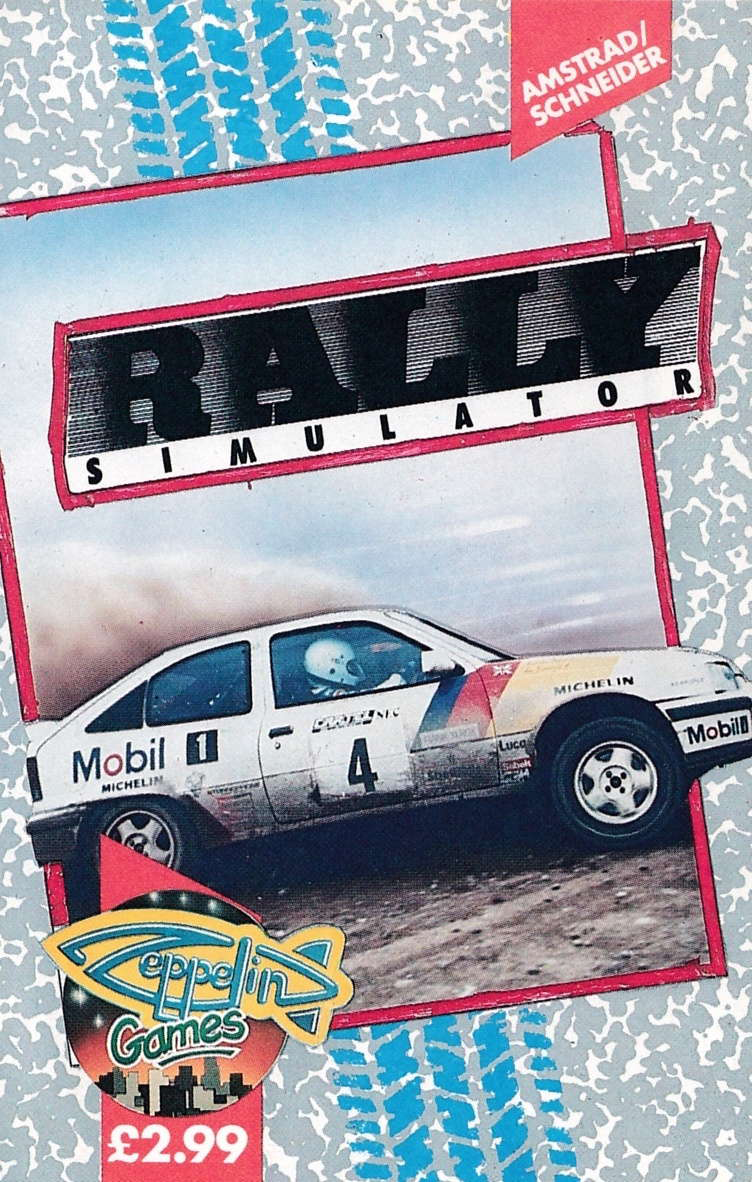 cover of the Amstrad CPC game Rally Simulator  by GameBase CPC