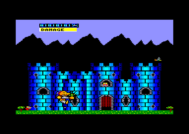 screenshot of the Amstrad CPC game Ramparts by GameBase CPC