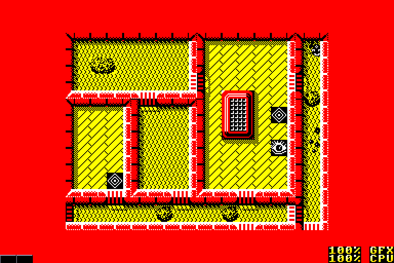 screenshot of the Amstrad CPC game Ranarama