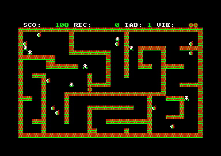 screenshot of the Amstrad CPC game Rapido by GameBase CPC