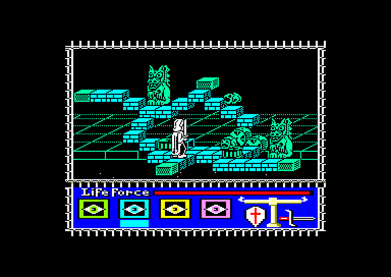 screenshot of the Amstrad CPC game Rasputin by GameBase CPC